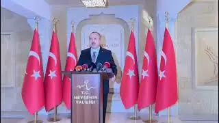 Nevşehir Valisi Ali Fidan göreve başladı, işte ilk mesajı
