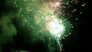 Fourth of July fireworks at The Landing