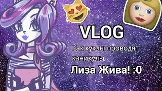 VLOG | Как кукложители проводят каникулы | Лиза жива :D