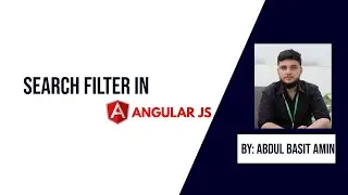 SEARCH FILTERS IN ANGULAR JS