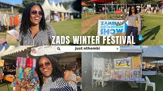 Zambian arts and design ZADS winter festival/ Zambian YouTuber