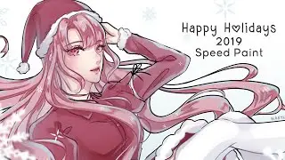Happy Holidays - 2019 [Speedpaint]