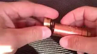 Vanilla Style Mod - Mechanical Mod - Copper & Brass - 18650 & 18350