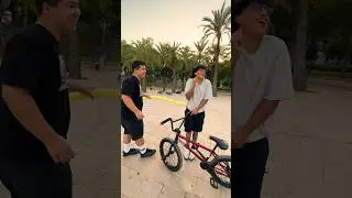 El que falle el truco...churrazo! 🤣 #bmx