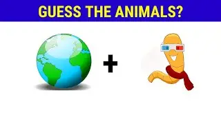 Who Can Guess The Animal By Emoji || EMOJI CHALLENGE || Emoji Puzzle || TMS Quizzes