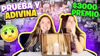 PRUEBA Y ADIVINA 🤮 | GANA $3,000