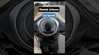 Chetak urbane🤑 Top speed