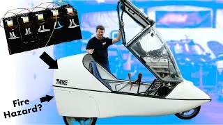 I Spent $4000 Rebuilding the Twike and Immediately Crashed It