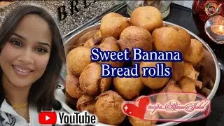 Sweet Banana Bread Rolls | Recipe By Rina Jalal | WRCreations