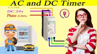 timer connection |how to connection 24 hour timer |24 hur timer connection diagram |electrical power