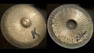 Zildjian 22" K. Custom Dry Complex Ride Thin, 2090 grams