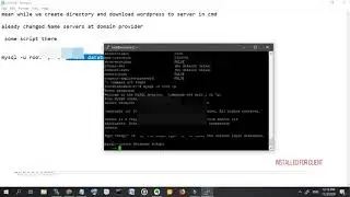 install wp wordpress commandline on nginx apache