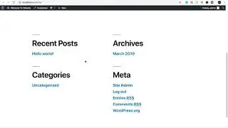 How to Customise Widget in Wordpress