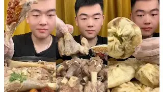 15K Special | Boiled leg of lamb, Stuffed buns with large intestines eating