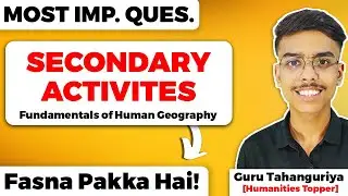 Secondary Activities Class 12 Most Important Questions for Term 2 Board Exam 2021-22