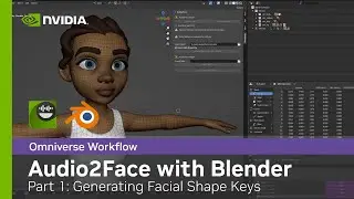 Omniverse Audio2Face and Blender | Part 1: Generating Facial Shape Keys