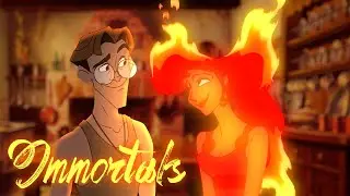 Immortals - Milo x Phoenix!Meg