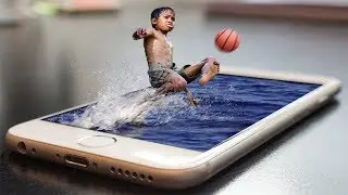 Photo Manipulation Photoshop Tutorial 3D Pop out effect