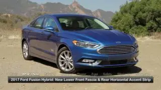 2017 Ford Fusion Hybrid-Energi Test Drive
