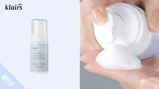 How to Use Foaming Cleanser(Dry Skin) | KLAIRS Rich Moist Foaming Cleanser