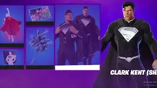 SuperMan Skin in fortnite + Shadow Version !