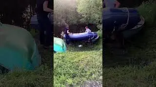 Как установить лодочный мотор на лодку пвх ?)