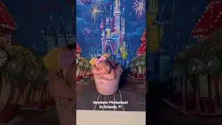 Disney-Themed newborn photoshoot in Orlando, Fl with Kossina Creative Photography