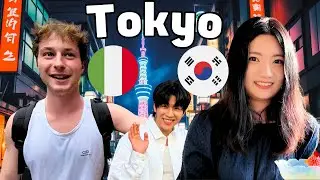 FINALLY I Met OmeTV Friends While Speaking Multiple Languages in Tokyo! 🇯🇵