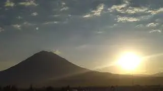 Volcan Misti Amanecer