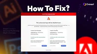 Adobe Unlicensed App Problem Fix  Creative Cloud Disable Error Solution 