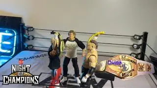 UNITED STATES / INTERCONTINENTAL CHAMPIONSHIPS (CODY RHODES VS SAMOA JOE) JWE NIGHT OF CHAMPIONS 2/3