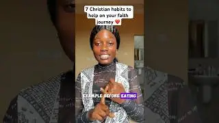 7 Christian habits for you ❤️ #jesusvibes #shortvideos #jesuslovesyouvibes #viralvideos