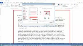 Word 2016: Page Borders