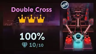 DOUBLE CROSS (Collab) ☆☆☆☆ - Rolling Sky Edit | Rolling Distance 2