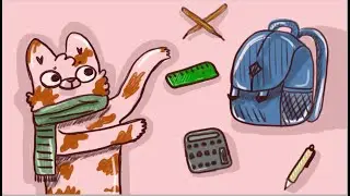 What's lie my bag?~ animation[Что в моей сумке?]