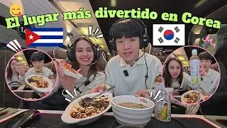 ¡Así es un ciber cafe en Corea! ¡Mira cómo pedimos comida mientras jugamos!