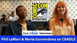 Voice Actors Phil LaMarr and Morla Gorrondona Talk CRADLE at Comic-Con  | #sdcc24