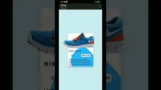 Responsive Shoes Card Design Using HTML CSS For Beginners  || 