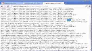 Beginner PHP Tutorial 107 A YouTube XML Example