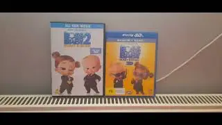 The Boss Baby Family Business (UK) DVD and (Australian) Blu-ray 3D Unboxing