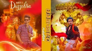 Dussehra Photo Editing 2021 | PicsArt Dussehra Photo Editing Tutorial | Happy Dussehra Photo Editing