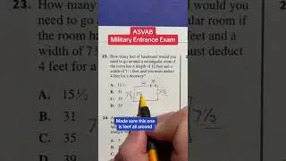 ASVAB Arithmetic Reasoning #23 Question Walk Through
