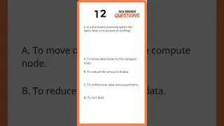 Top Data Engineering Interview Questions | MCQ Format for Beginners and Experts 6
