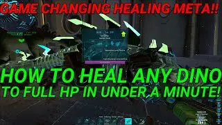 GAME CHANGING HEALING META!! - ARK SURVIVAL EVOLVED 2021