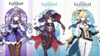 Genshin Impact - Кручу 20 первых круток в стандарте на отролленых акках и вот что падает