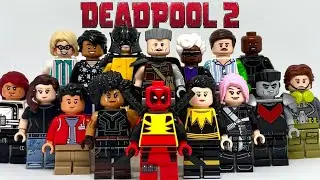 Lego Deadpool 2 how to build every character