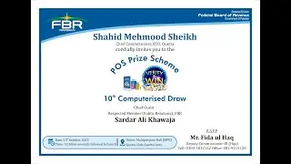 Tenth Computer Ballot of #POS Prize Scheme from #Quetta