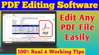 How to Edit PDF File for Free Software Ultimate Guide