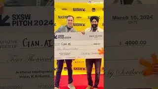 We came, we pitched, we conquered! Gan AI after taking home the top prize at SXSW ⭐️ #ai #business