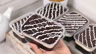 Choco Cheesecake Lava Berhantu (Resep di Deskripsi)